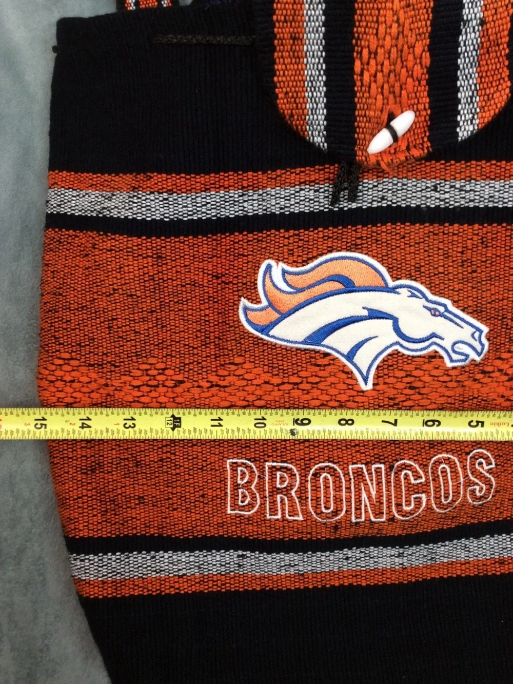 Official Broncos Knit backpack - Orange & Black